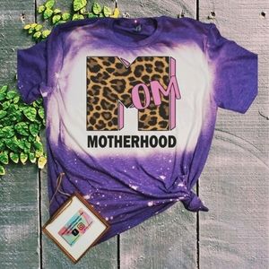 Motherhood - Bleached Tee Sizes Small-3x